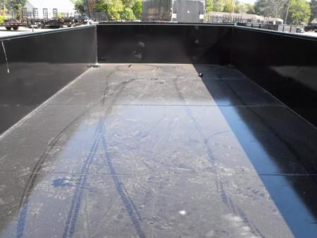 New DUMP TRAILER 83 X 16 2' WALLS 14000 GVWR Slipper Springs 30 Watt Solar