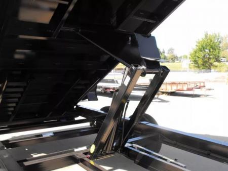 New DUMP TRAILER 83 X 16 2' WALLS 14000 GVWR Slipper Springs 30 Watt Solar