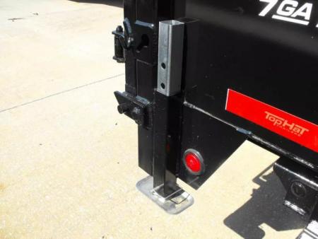 New DUMP TRAILER 83 X 16 2' WALLS 14000 GVWR Slipper Springs 30 Watt Solar