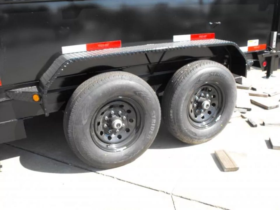 New DUMP TRAILER 83 X 14 2' WALLS 14K Slipper Springs