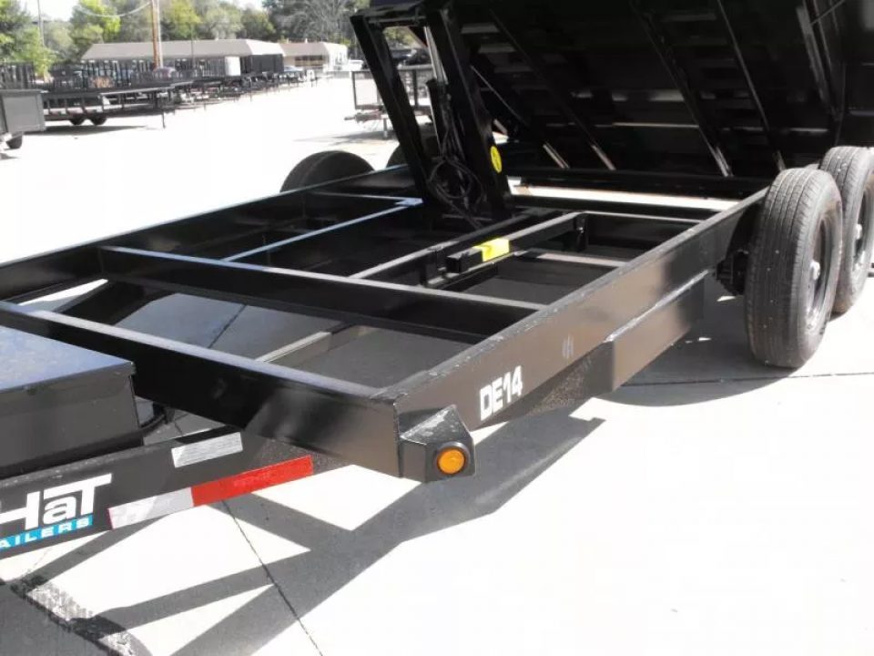 New DUMP TRAILER 83 X 14 2' WALLS 14K Slipper Springs