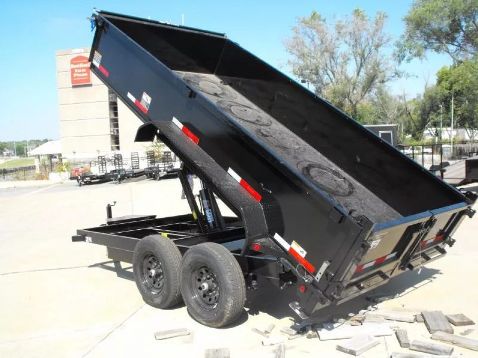 New DUMP TRAILER 83 X 14 2' WALLS 14K Slipper Springs