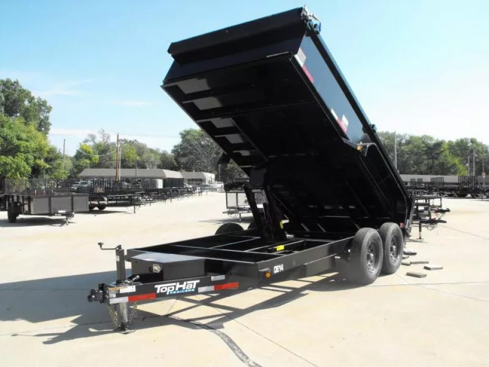 New DUMP TRAILER 83 X 14 2' WALLS 14K Slipper Springs