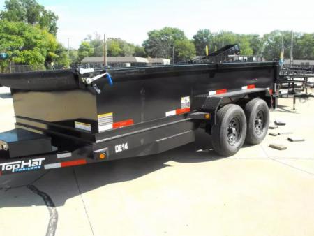 New DUMP TRAILER 83 X 14 2' WALLS 14K Slipper Springs