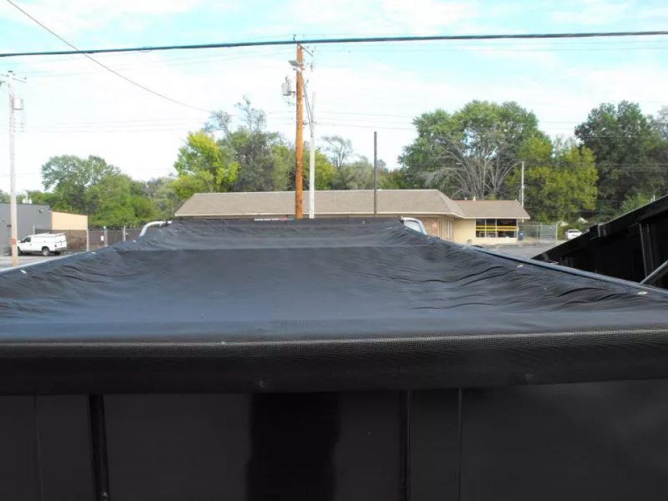 New Dump Trailer 83 X 16 14K 4' Walls Tarp 7 Gauge Floor I-Beam 30 Watt Pnl