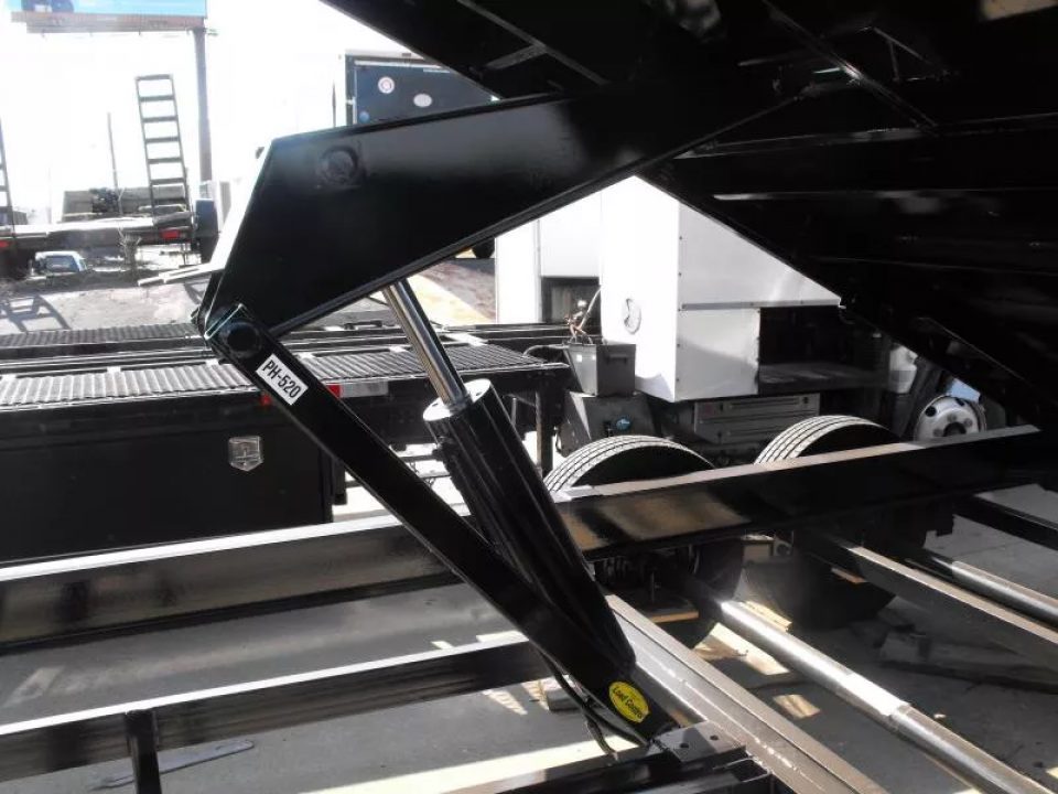 New Dump Trailer 83 X 16 14K 4' Walls Tarp 7 Gauge Floor I-Beam 30 Watt Pnl