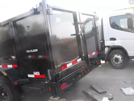 New Dump Trailer 83 X 16 14K 4' Walls Tarp 7 Gauge Floor I-Beam 30 Watt Pnl