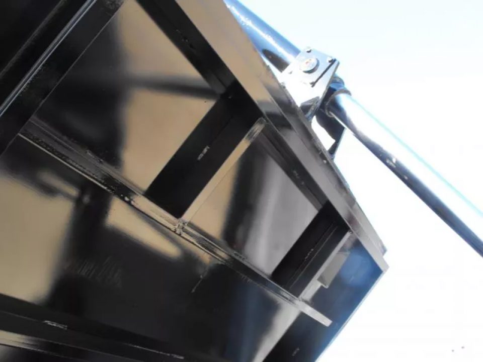 New Dump Trailer Telescopic Lift 83 X 14 Spreader Gate 14000 GVWR