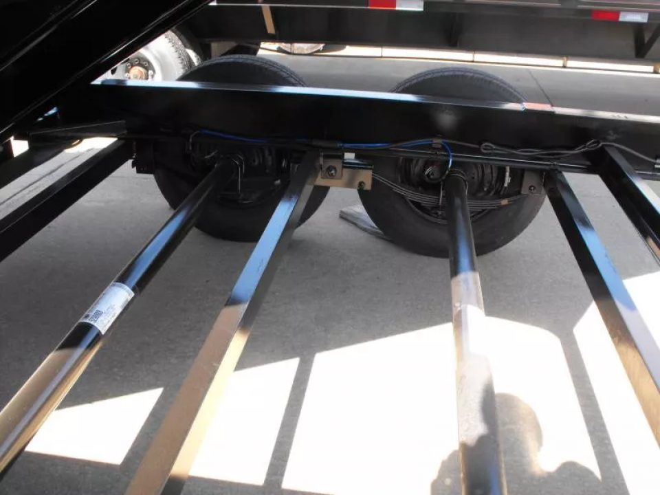 New Dump Trailer Telescopic Lift 83 X 14 Spreader Gate 14000 GVWR