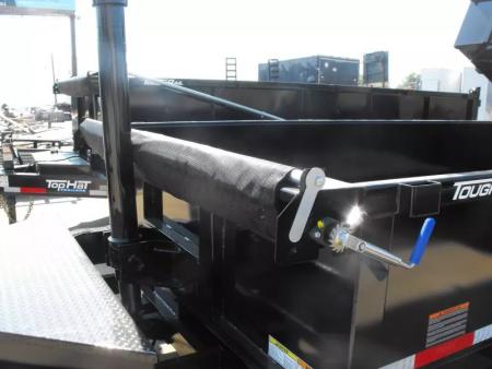 New Dump Trailer Telescopic Lift 83 X 14 Spreader Gate 14000 GVWR