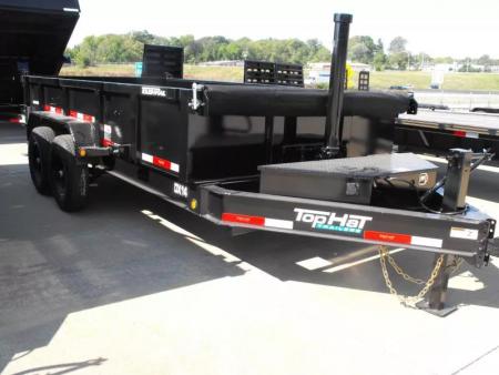 New Dump Trailer Telescopic Lift 83 X 14 Spreader Gate 14000 GVWR
