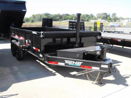 New Dump Trailer Telescopic Lift 83 X 14 Spreader Gate 14000 GVWR