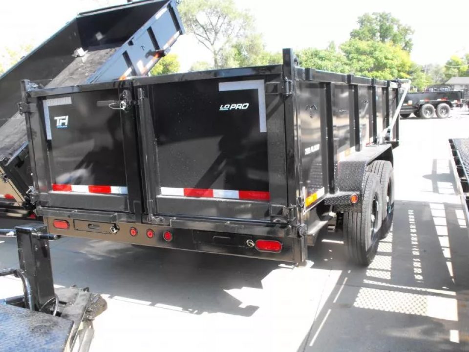New Dump Trailer 83 X 16 3' Walls Tarp System Dump 14 Ply Tires 30 Watt Solar Pnl