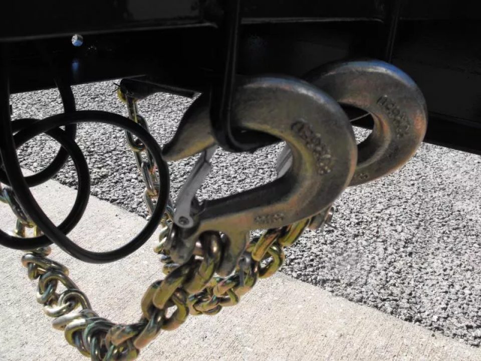 New Equipment trailer   83 X 24   4' Steel Dove (16000 GVWR) Color Metallic Gray