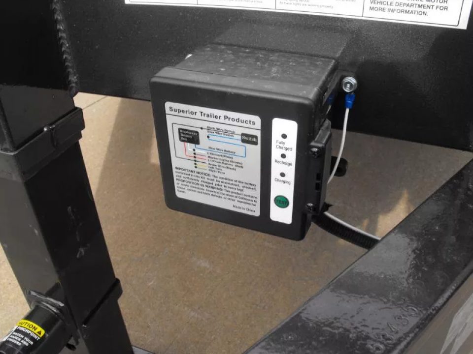 New Equipment trailer   83 X 24   4' Steel Dove (16000 GVWR) Color Metallic Gray