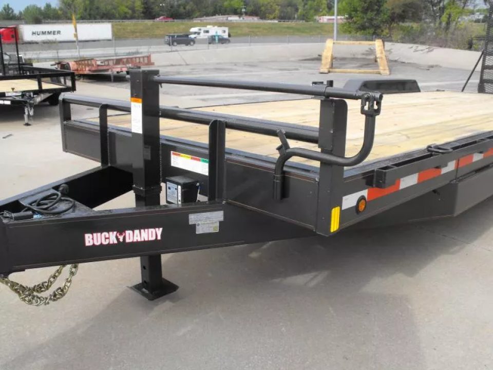 New Equipment trailer   83 X 24   4' Steel Dove (16000 GVWR) Color Metallic Gray