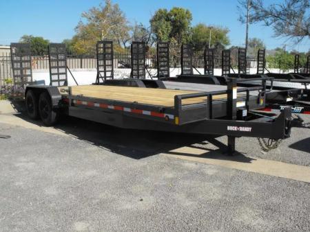 New Equipment trailer   83 X 24   4' Steel Dove (16000 GVWR) Color Metallic Gray