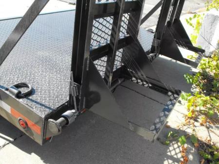 New Equipment trailer   83 X 24   4' Steel Dove (16000 GVWR) Color Metallic Gray