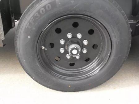 New Equipment trailer   83 X 24   4' Steel Dove (16000 GVWR) Color Metallic Gray