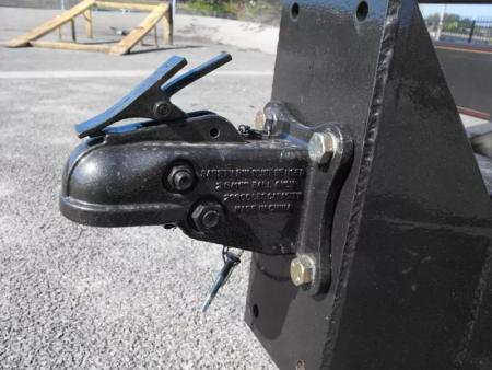 New Equipment trailer   83 X 24   4' Steel Dove (16000 GVWR) Color Metallic Gray