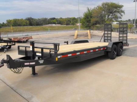 New Equipment trailer   83 X 24   4' Steel Dove (16000 GVWR) Color Metallic Gray