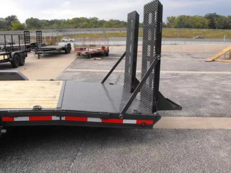 New Equipment trailer   83 X 24   4' Steel Dove (16000 GVWR) Color Metallic Gray