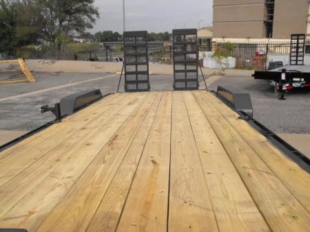 New Equipment trailer   83 X 24   4' Steel Dove (16000 GVWR) Color Metallic Gray