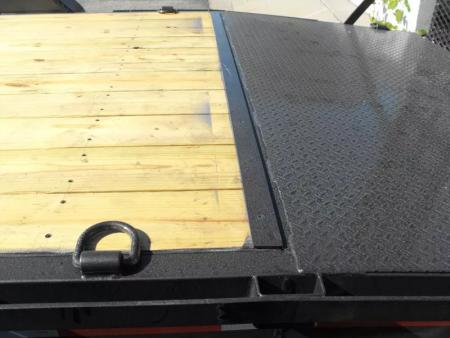 New Equipment trailer   83 X 24   4' Steel Dove (16000 GVWR) Color Metallic Gray