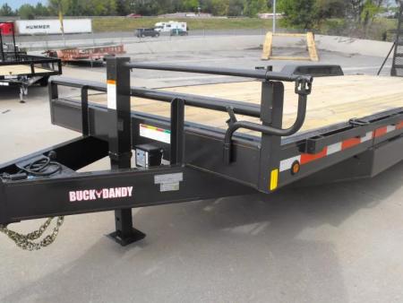 New Equipment trailer   83 X 24   4' Steel Dove (16000 GVWR) Color Metallic Gray