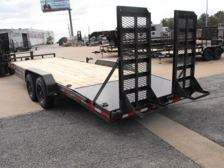 New Equipment trailer   83 X 24   4' Steel Dove (16000 GVWR) Color Metallic Gray