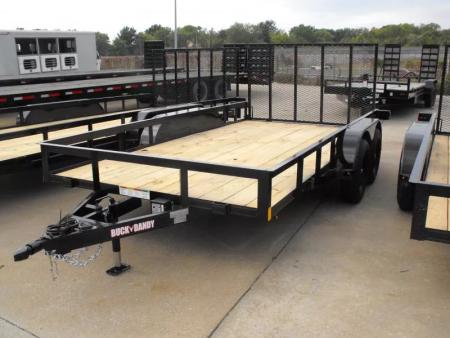 New Landscape Trailer 83 X 14 Spring Assisted Gate 7000 GVWR