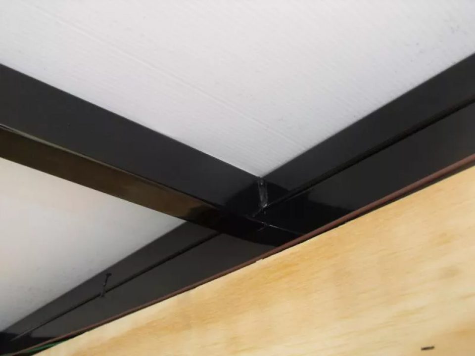 New Enclosed Trailer 7 X 10 barn Door Concession Window 30 Amp Package Color Charcoal