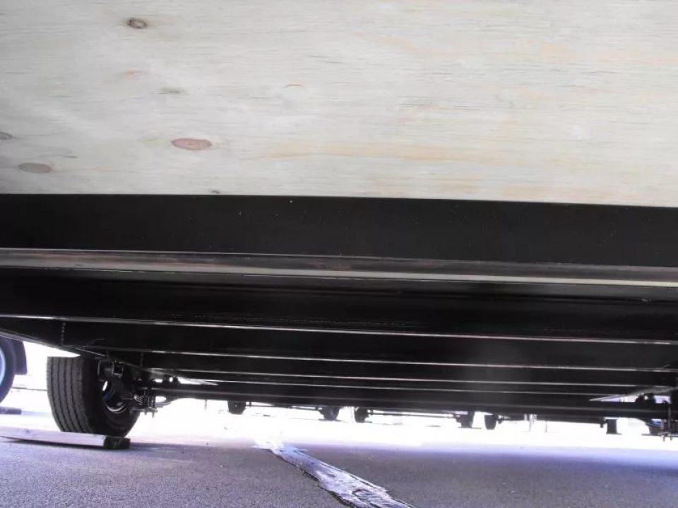 New Enclosed Trailer 7 X 10 barn Door Concession Window 30 Amp Package Color Charcoal