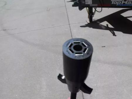 New Enclosed Trailer 7 X 10 barn Door Concession Window 30 Amp Package Color Charcoal