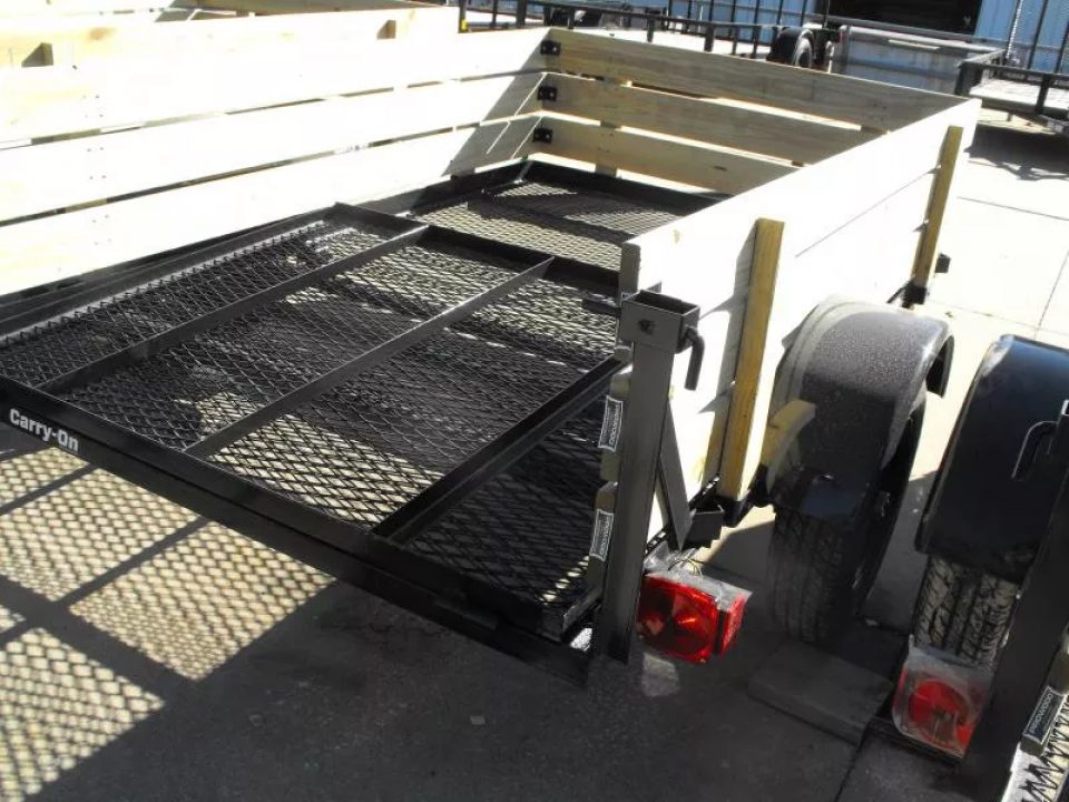 New Utility Trailer 5 X 8 Woody With Ramp