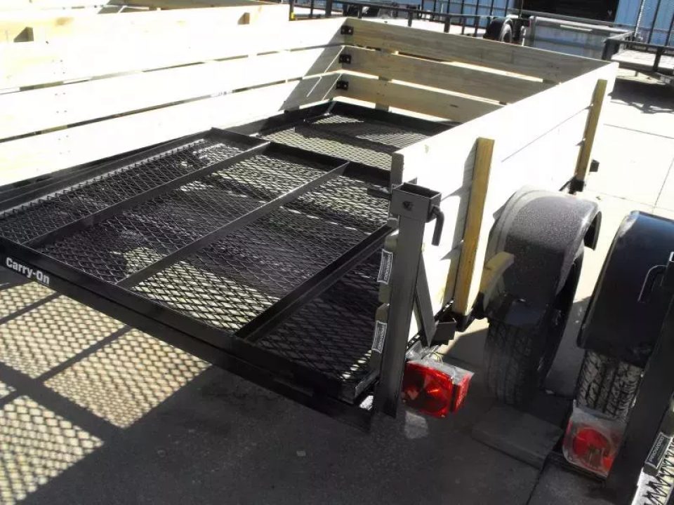 New Utility Trailer 5 X 8 Woody With Ramp