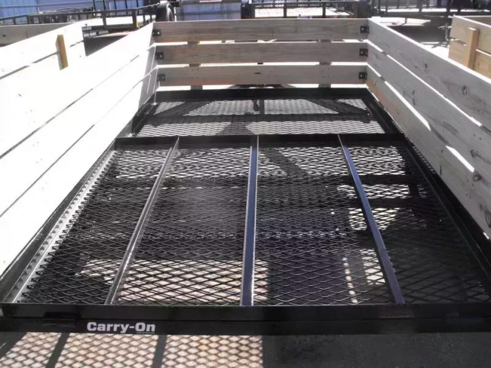 New Utility Trailer 5 X 8  With Ramp Woody