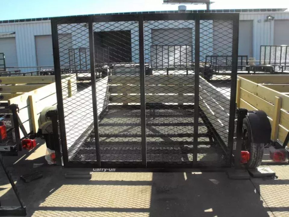 New Utility Trailer 5 X 8  With Ramp Woody