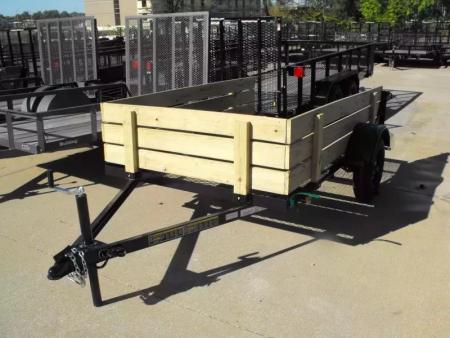New Utility Trailer 5 X 8  With Ramp Woody