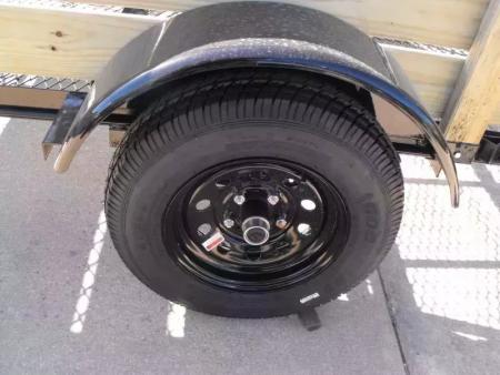 New Utility Trailer 5 X 8  With Ramp Woody