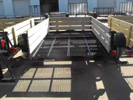 New Utility Trailer 5 X 8  With Ramp Woody