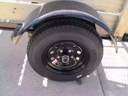 New Utility Trailer 5 X 8  With Ramp Woody