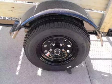 New Utility Trailer 5 X 8  With Ramp Woody