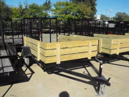 New Utility Trailer 5 X 8  With Ramp Woody