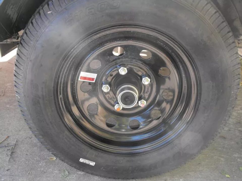 New Utility Trailer 5.5 X 8 Ramp Wood Floor