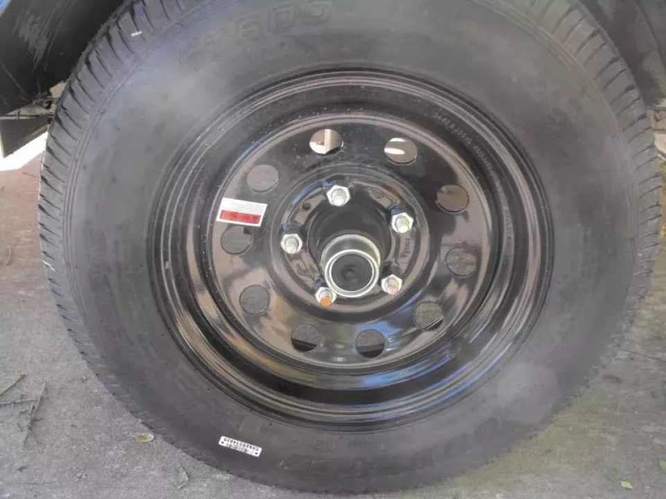 New Utility Trailer 5.5 X 8 Ramp Wood Floor