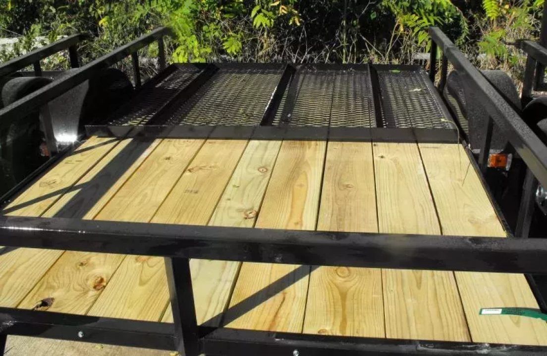 New Utility Trailer 5.5 X 8 Ramp Wood Floor