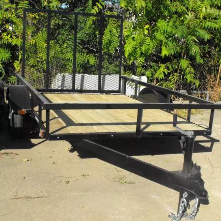 New Utility Trailer 5.5 X 8 Ramp Wood Floor
