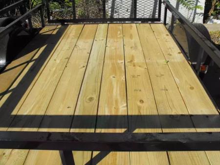 New Utility Trailer 5.5 X 8 Ramp Wood Floor