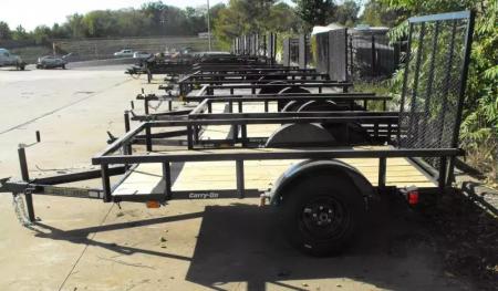 New Utility Trailer 5.5 X 8 Ramp Wood Floor